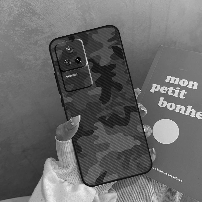 Чехол с узором из углеродного волокна для Xiaomi 15 14 Ultra 13T 14T 15T Pro 17 Pro Max POCO X7 X3 X5 X6 F5 F6 F7 F8 Pro