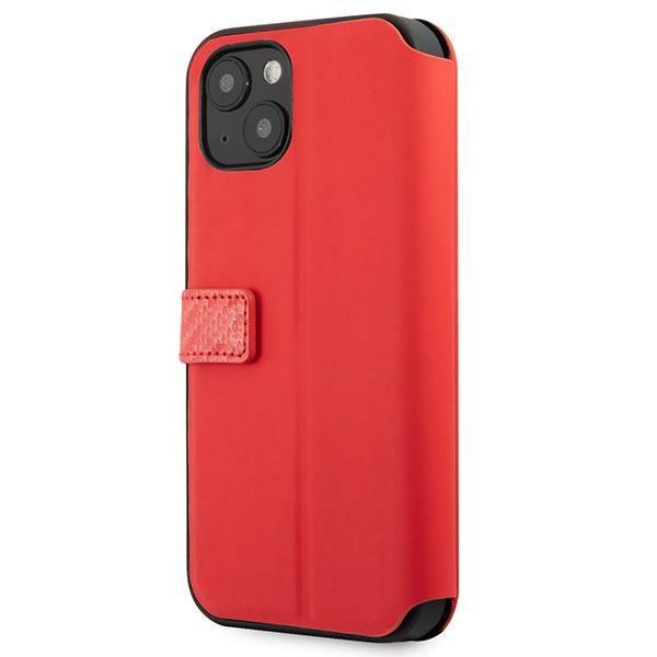 Ferrari Fesaxflbkp13Sre Iphone 13 Mini 5,4 Красный/Red Книга On Track Carbon Stripe