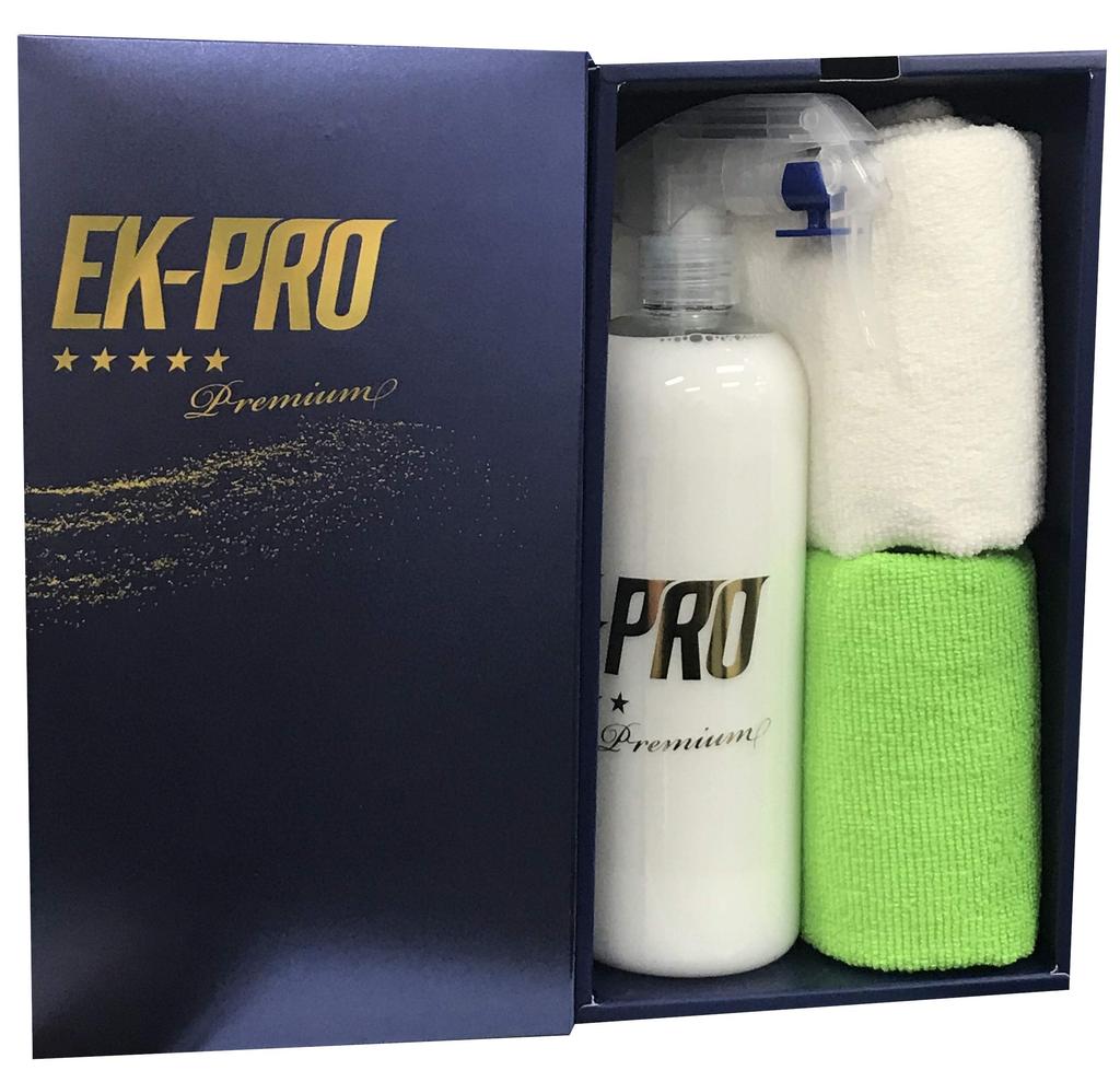 EK-ZERO EK-PRO Premium 16.9 fl oz (500 ml), Includes 2 Microfiber Cloths, For Commercial Use In Waterless Car Polish )