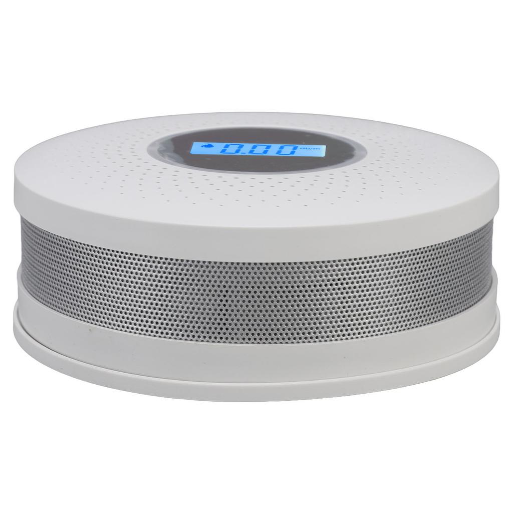 Smoke Carbon Monoxide Detector LCD Display High Sensitivity Smoke Carbon Monoxide Composite Alarm
