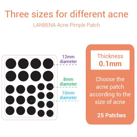 2 Packs Tea Tree Oil Day Night Acne Pimple Remover Patches Skin Care Treatment