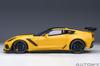 AUTOart Chevrolet Corvette ZR1 Желтый Готовый продукт 1/18 (С7)