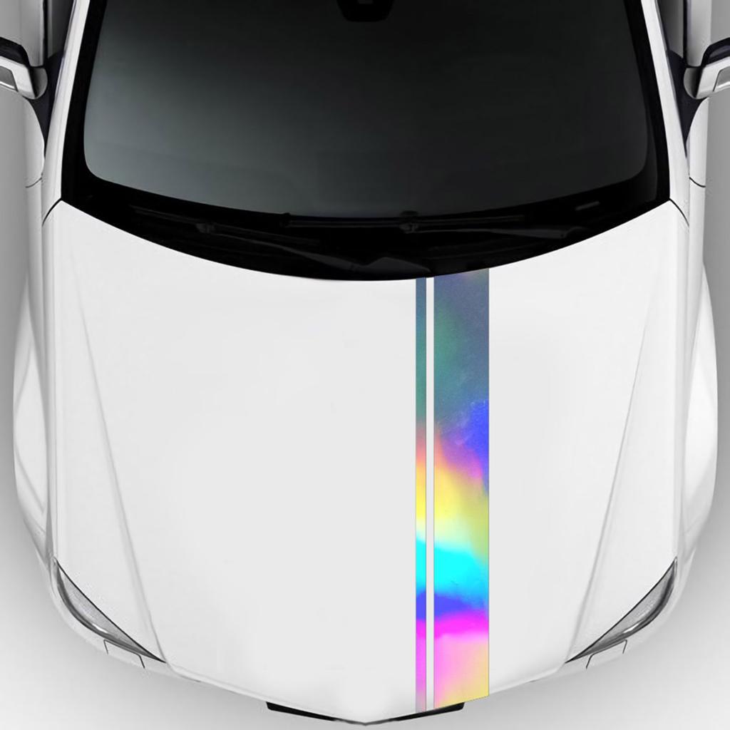 Reflective Stripe Car Side Sticker Racing Sports Decals Cool Car Decorations