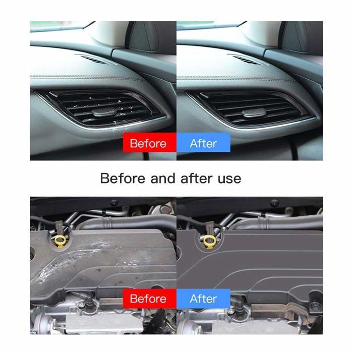 Pinceau de Détail, 5pcs Auto Detailing Brush Set, Cleaner Brush Set, Brush pour La Voiture Moto Roues de Nettoyage Automobile