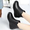 3.5cm Fashion 2025 Comfortable All Match Flat Platform Shoes Short Boots for Women Snow Ankle Boots for Mom Office