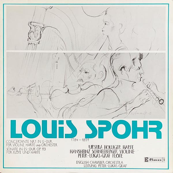 LP Record LOUIS SPOHR / URSULA HOLLIGER, HANS - Concertante Nr. 1 In G-Dur F?r Viol DPK407 Claves Switzerlan Classical Used