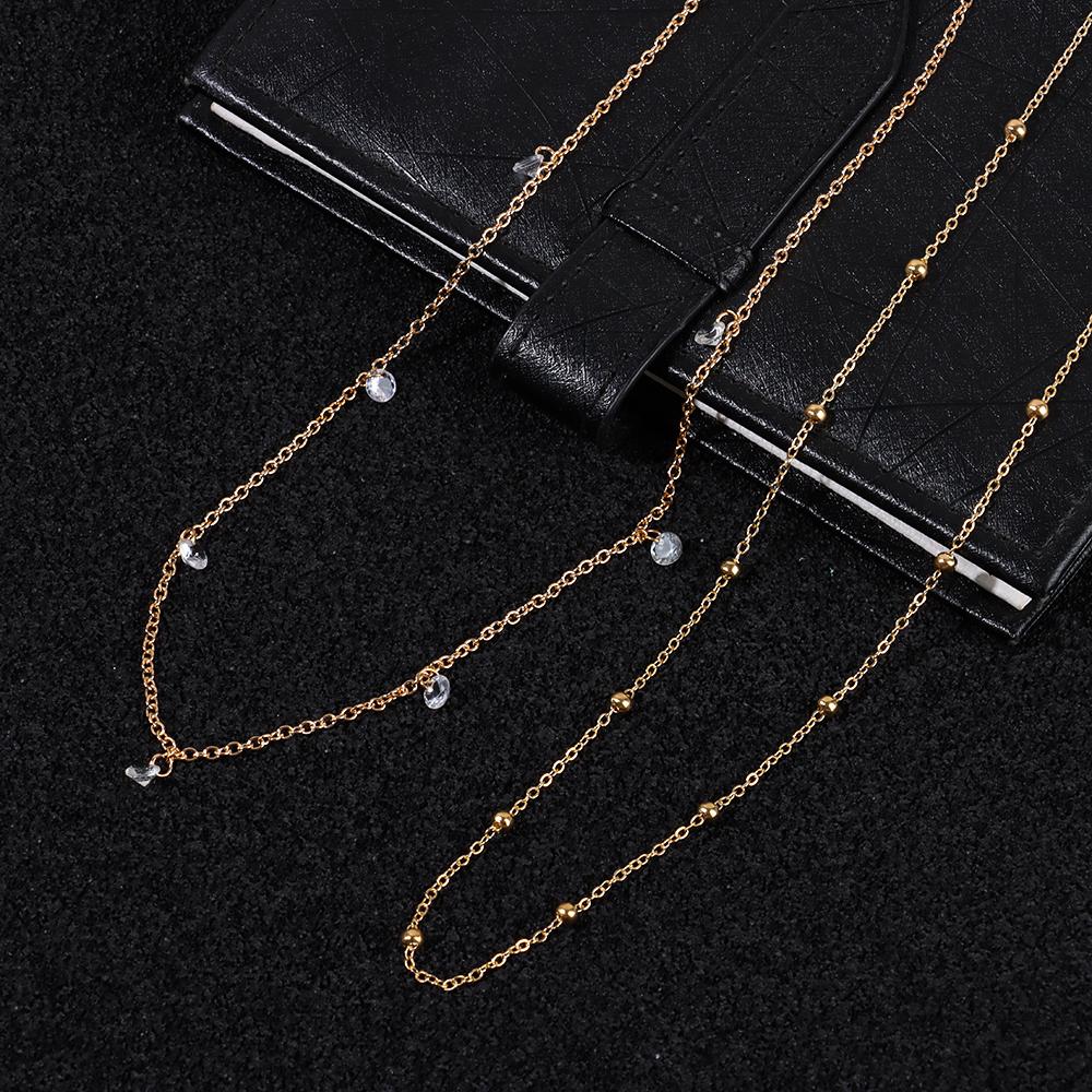 Summer Bikini Crossover Belly Waist Chain Wear Body Jewelry Bohemian Style Body Chain