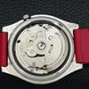 Б/У винтажные мужские часы SEIKO 5 AUTOMATIC 7019A из Японии с красным циферблатом a433409-2 R116-a433409