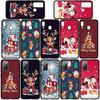 Phone Case for Samsung Galaxy S25 S24 S23 iPhone 16 15 Xiaomi Redmi Note 14 13 12 16E 11 Pro Max OPPO Moto Huawei Tree Decoration Merry Christmas Deer