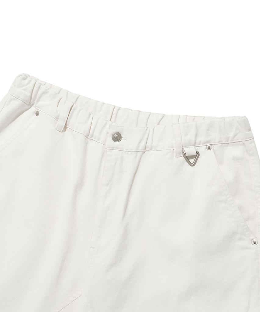 ISTKUNST Cargo Midi-Over Pants_White(Ik2Emmpa60A)