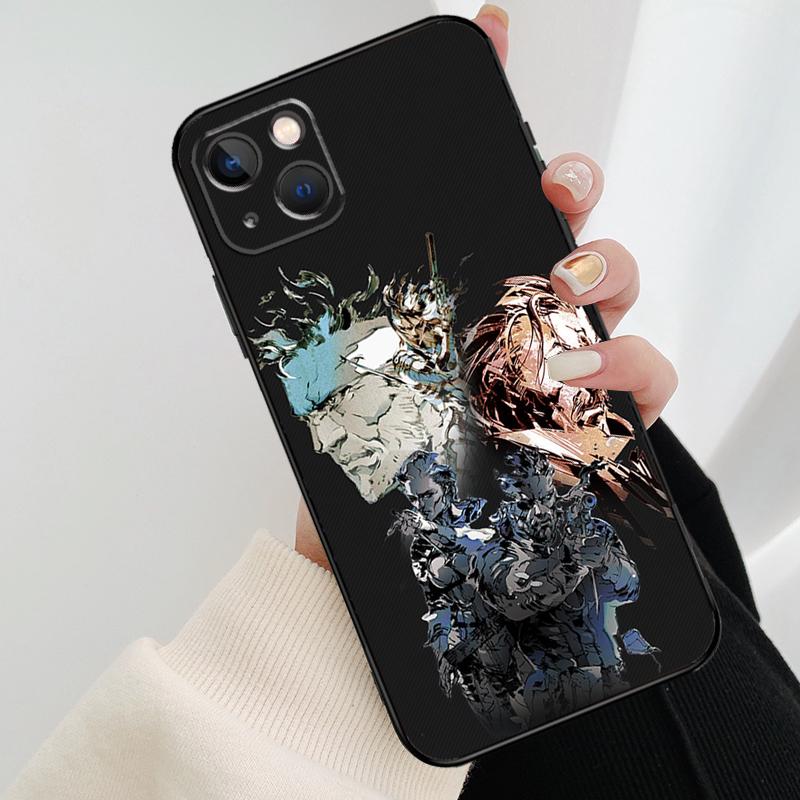 Metal Gear Solid Phone Case For iPhone 11 12 13 14 15 16 Pro XS Max Mini Cover For iPhone X XR Plus Back Case