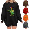 Women's Fashion Daily Versatile Casual Sweatshirts Long Sleeve Printed Top Sweatshirts