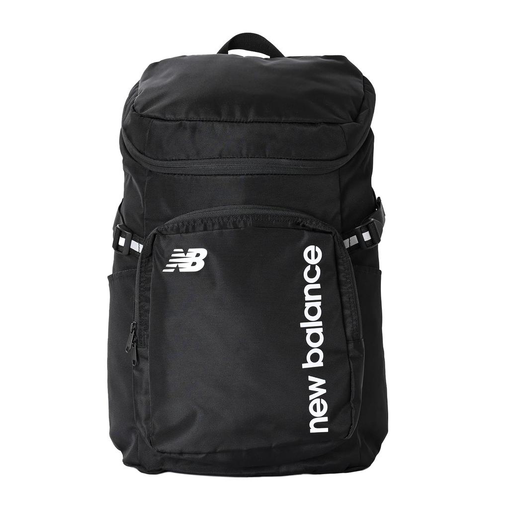 New Balance 30L Backpack Large Perfect for Club 30L A4 Size LAB55616 BKW OSZ Top-Loading (LAB55616) - Capacity, School, Activities, Black, Capacity,