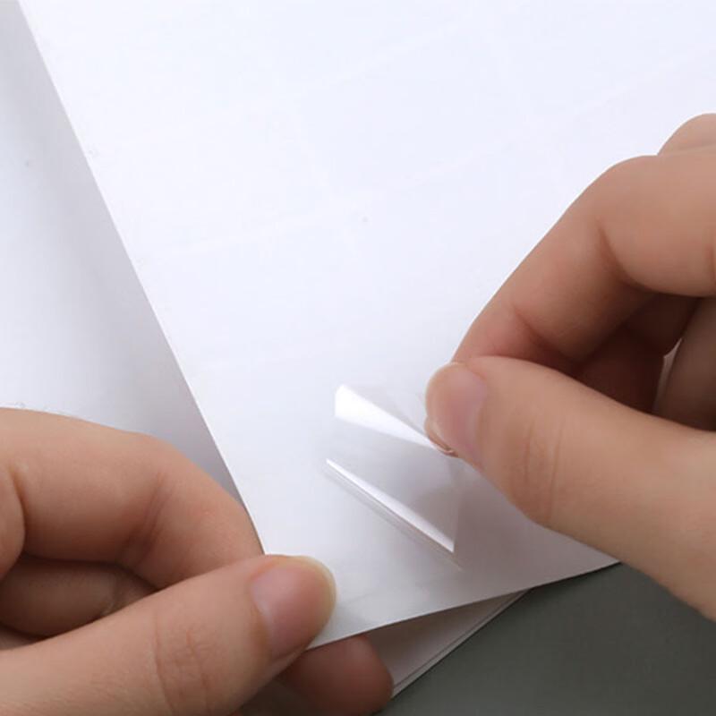 Прозрачные прямоугольные sealing labels