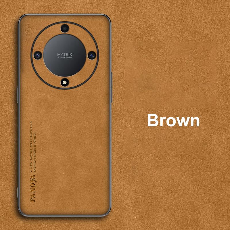 Роскошный чехол из искусственной кожи для Honor X9A X9 4G 5G задняя крышка, матовый силиконовый защитный чехол для телефона Honor Magic 4 5 Lite X40 Coque