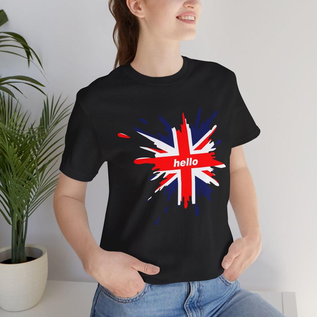 Hello Unisex Jersey Short Sleeve Tee