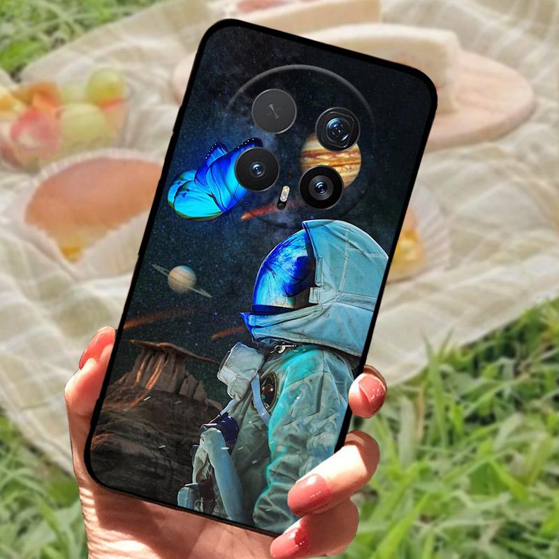 Ударопрочный чехол Funda для Honor Magic 8 Pro, мягкий ТПУ-силикон, защита камеры, чехол-бампер для телефона Honor Magic8 Pro BKQ-AN10