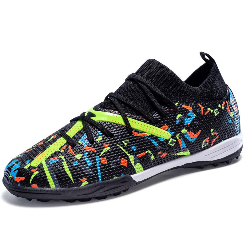 Модные высококачественные фиолетовые мужские футбольные бутсы для активного отдыха FG/TF нескользящие футзальные кроссовки мужские оригинальные профессиональные футбольные бутсы для мужчин