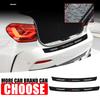 AABIF1 Carbon Fiber Door Sill Car Rear Trunk Bumper Guard Plate Protector Stickers Caps For Mercedes Benz A B C E S AMG CLA CLK GLA
