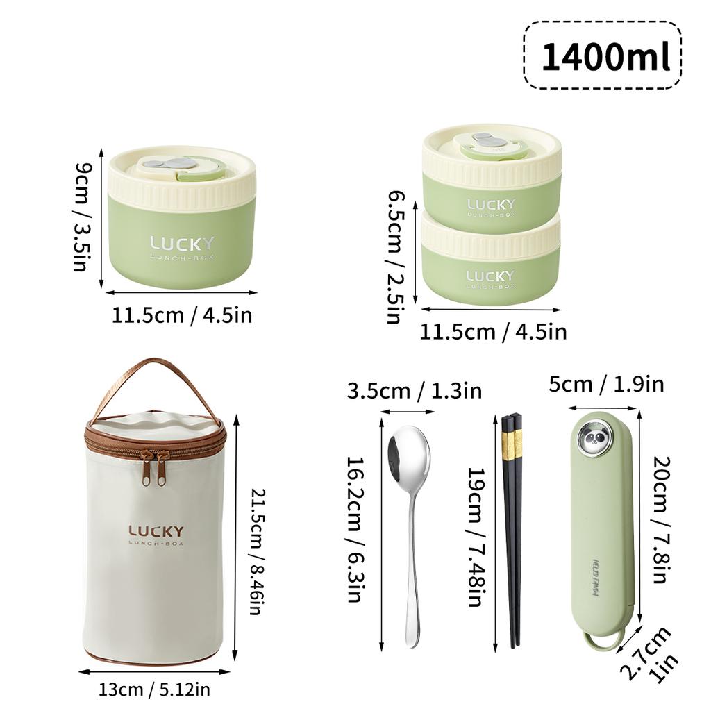 Портативный герметичный термоконтейнер для обеда для детей, складной, для микроволновой печи, из нержавеющей стали 304, изолированный пищевой контейнер