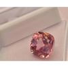 7-9 Ct Natural Peach Morganite Rk 499 Cushion Cut Stunning Certified Gemstone