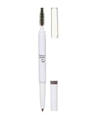 Карандаш для бровей elf Instant Lift, двусторонний, точный, тонкий кончик, придает форму, подчеркивает, заполняет брови, контурирует, расчесывает, укрощает, нейтрально-коричневый, 0,006 унции