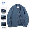 Romon Men's Windproof Casual Baseball Jacket