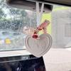 1pcChristmas Tree Snowflake Car Plaster Aromatherapy Car Interior Decoration Bathroom Bedroom Wardrobe Diffuser Stone Ribbon Gif