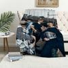 Мягкий плюшевый плед в стиле K-pop TXT для дивана, кровати, гостиной. Теплый, уютный коврик для сна. Подарок на день рождения для детей. Для дома, в путешествие.