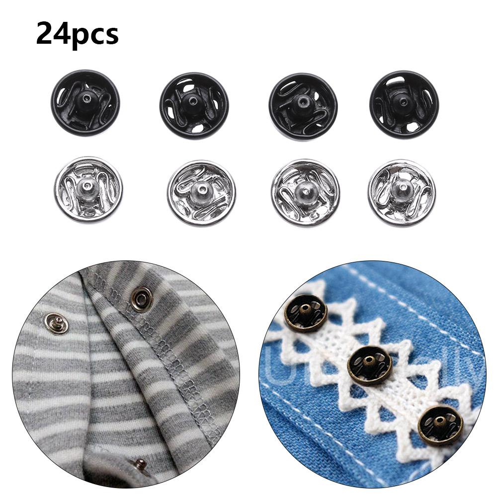 Snap Dollhoues Miniature Clothing Sewing Buckle Mini Buttons DIY Doll Clothes Metal Buckles
