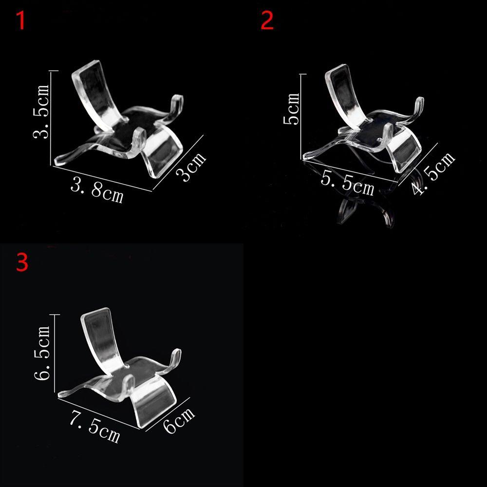 Fossils Minerals Rocks Display Rack Acrylic Shown Holder New Photography Props