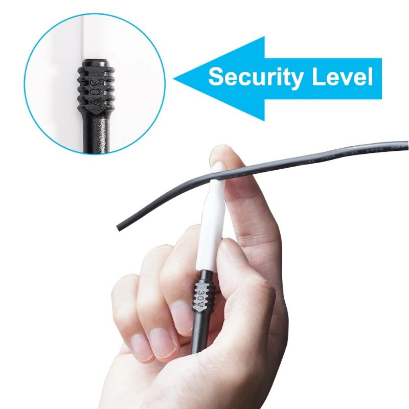 Автомобильный мультиметр, тестовые щупы с крышкой, удлинители тестовых проводов, тестовый пин с игольчатым наконечником, 30 В, изоляционные иглы для прокалывания проводов