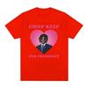 Футболка Rapper Chief Keef for President, мужская модная повседневная футболка с коротким рукавом, эстетические винтажные футболки большого размера, уличная одежда