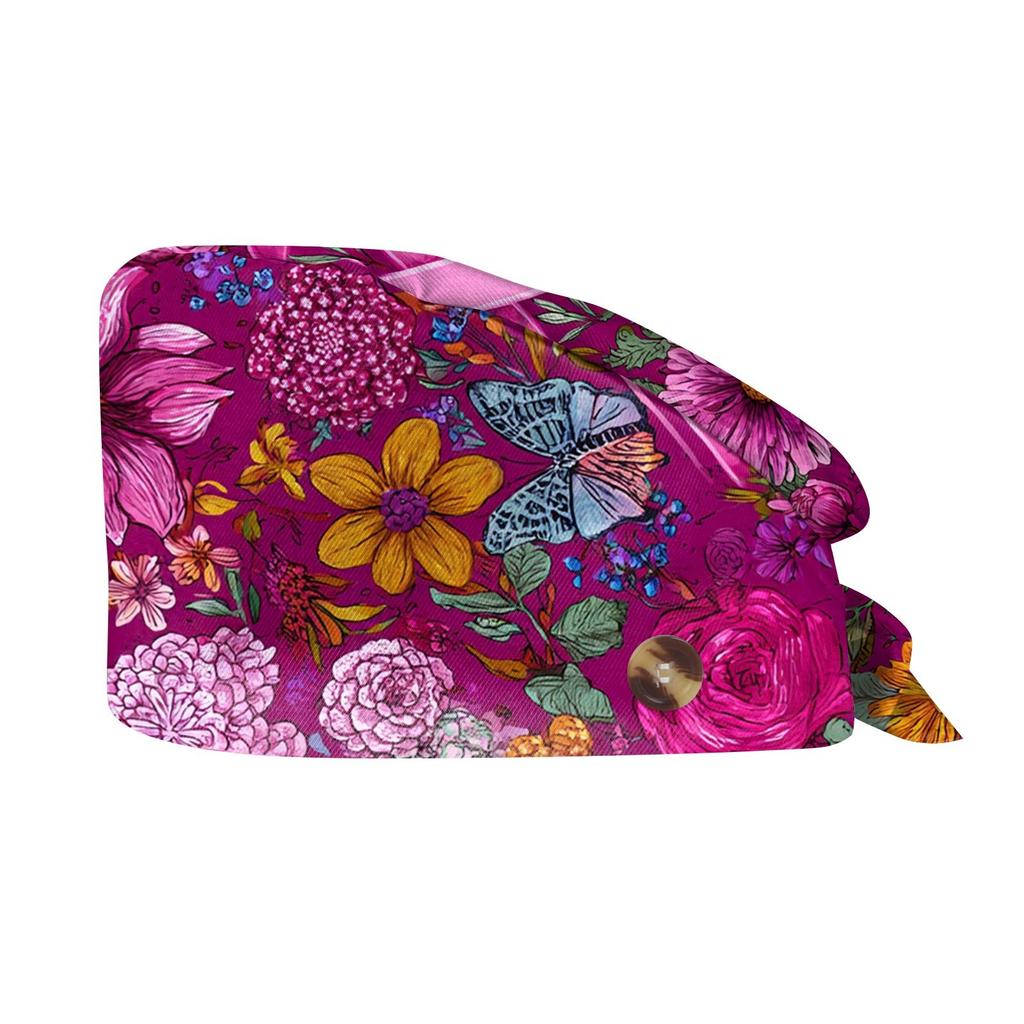 Fashion Printed Work Cap Casual Wash Hat Wrap Hat Cap