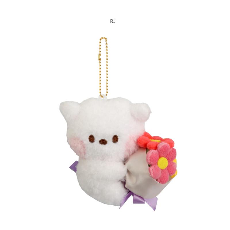BTS BT21 Официальный плюшевый брелок [БУКЕТ]