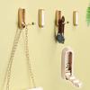 Foldable Wall Hook Heavy-Duty Zinc Alloy Hook Wall-mounted Towel Coat Hook for Door Bathroom Kitchen Bedroom Storage
