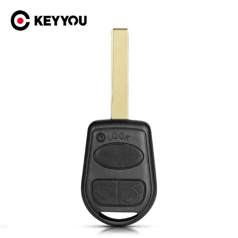 KEYYOU For Land Rover Range 2002 2003 2004 2005 2006 Sport HOVER L322 HSE VOGUE Keyless Entry 3 Buttons Car Key Case Shell