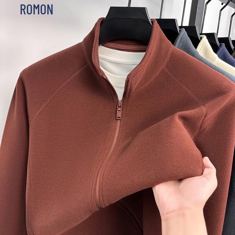 Romon Men's Loose-Fit Casual Autumn/Spring Jacket