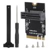 Адаптер-карта M.2 SSD KEY A E NGFF на Nvme Твердотельный накопитель Вертикальная плата-адаптер