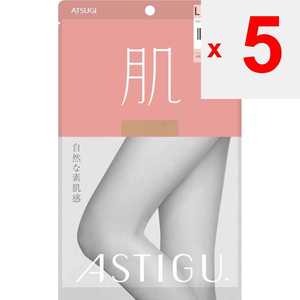 ATSUGI Astig [Skin] Прозрачные бежевые чулки LLL Чулки Простые чулки Материал] Нейлон, полиуретан Чулки Простые чулки