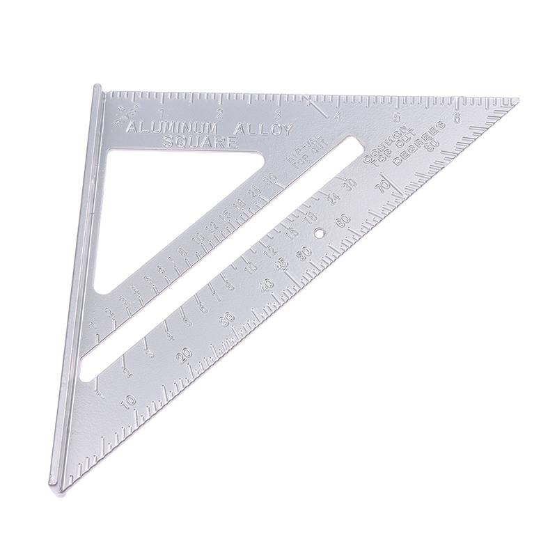 Triangle Rule 90 Degree Thickening Angle Rule Stainless Steel Carpenter Measurement Square Ruler Woodworking Triangle Ruler