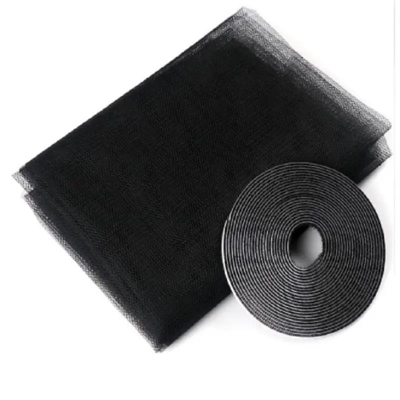New Self-Adhesive Mosquito Window Screen Net - Easy Install Indoor Bug Mesh With Tape For Home Protection 