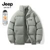 JEEP SPIRIT Unisex Winter Insulated Stand-Up Collar Jacket