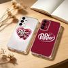 Чери Дринк Бренд D-Dr P-Pepper Чехол для телефона Для Samsung S25,24,21,22,23,30,Ultra,20,Plus,Fe,Lite,Note Прозрачный Чехол