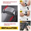 Motorcycle Windshield Windscreen Screen Clip On Extension Wind Spoiler Universal