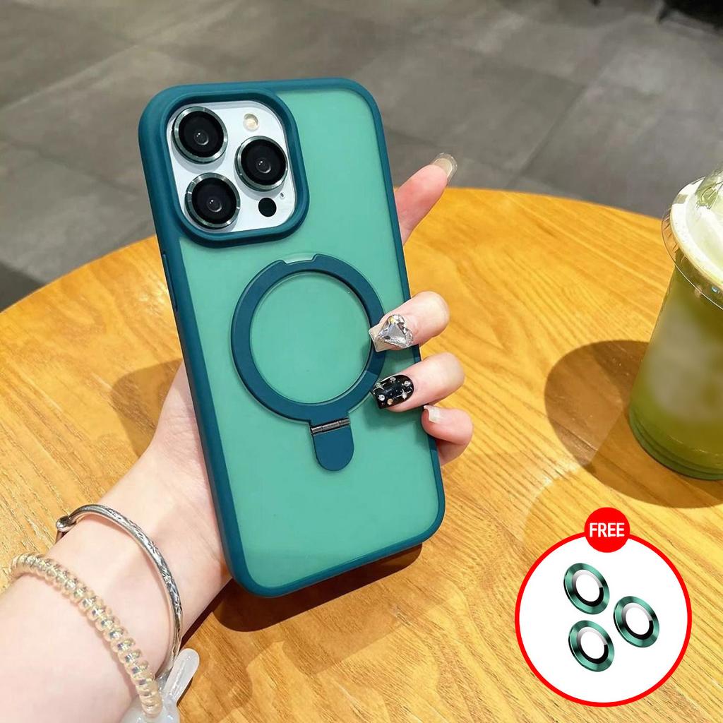 Invisible Metal Bracket Mobile Phone Case for iPhone 11 13 16 Pro Max iPhone 14 15 Pro Max 12 13 Pro Max 16 Plus 7 8 Plus 13 Pro 14 Pro