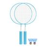 Children Badminton Racket Set Large Mesh Soft Anti Slip Handle Comfortable Grip Kids Badminton