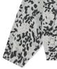 Yeseyesee Reversible Leopard Fleece Jacket Silver