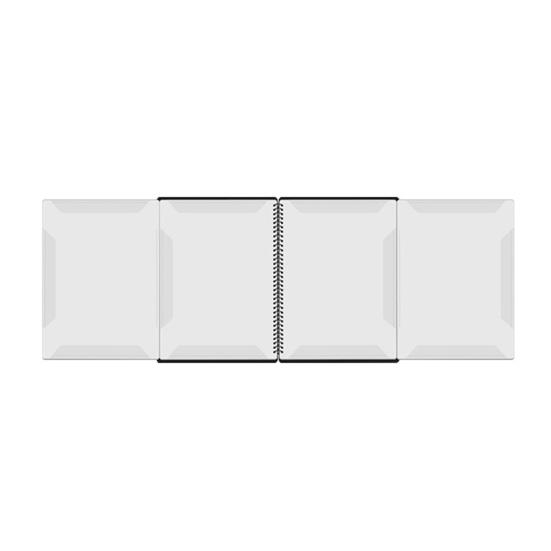 Папка-конверт формата А4 с 4 разворотами, удобная в использовании, вмещает 40 листов, держатель для нот для фортепиано