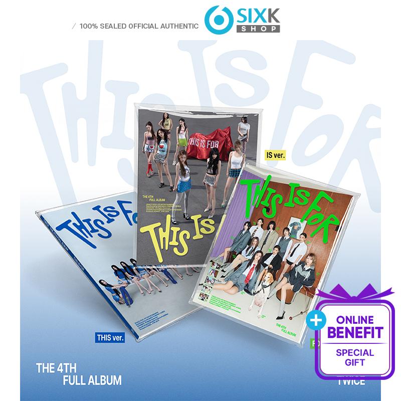 Twice 4-Й ПОЛНЫЙ АЛЬБОМ [ЭТО ДЛЯ] (Онлайн-преимущество)